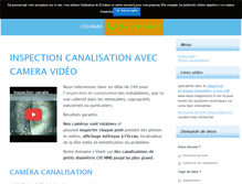 Tablet Screenshot of canalisationinspection.com